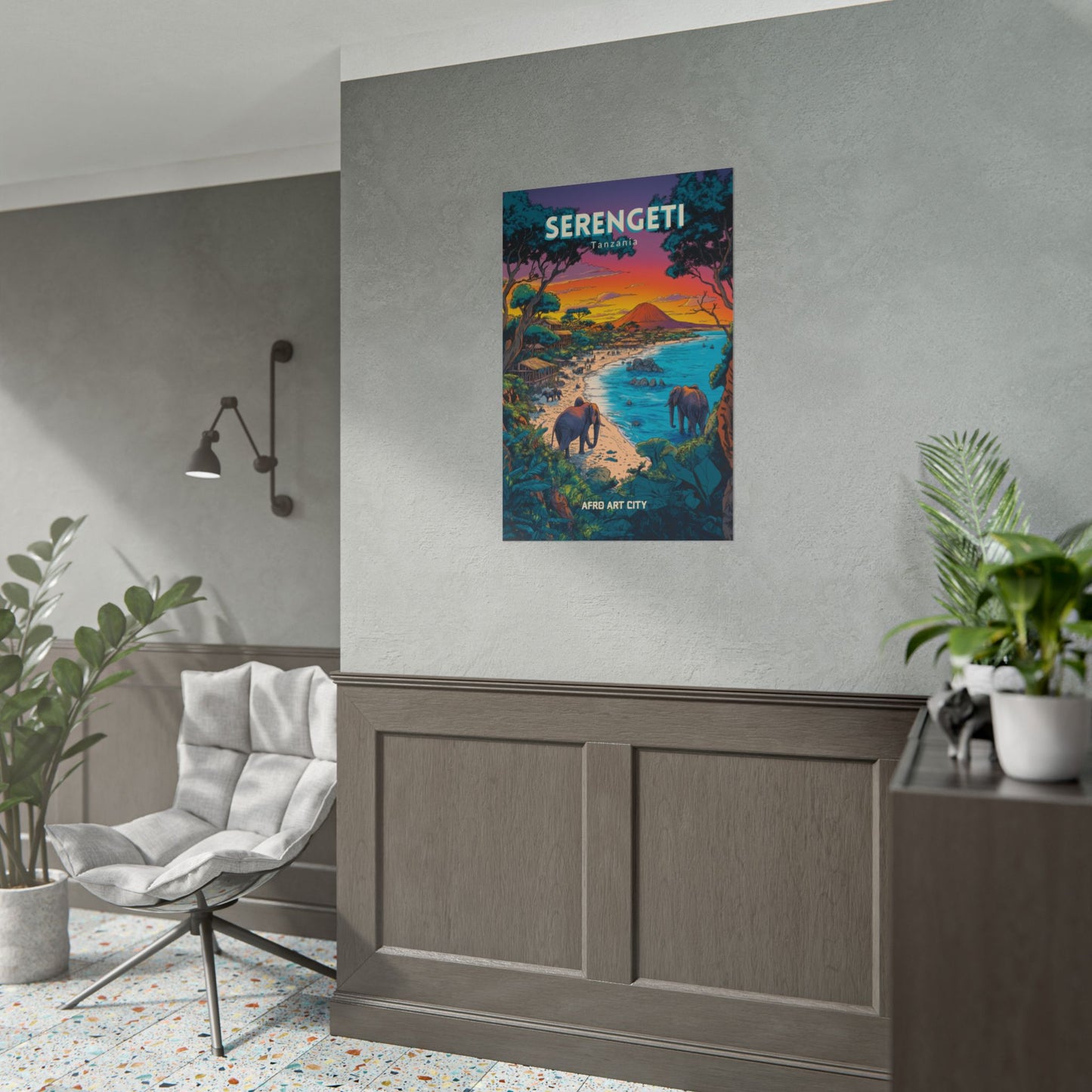 Tanzania - Serengeti ｜ Poster