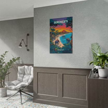 Tanzania - Serengeti ｜ Poster