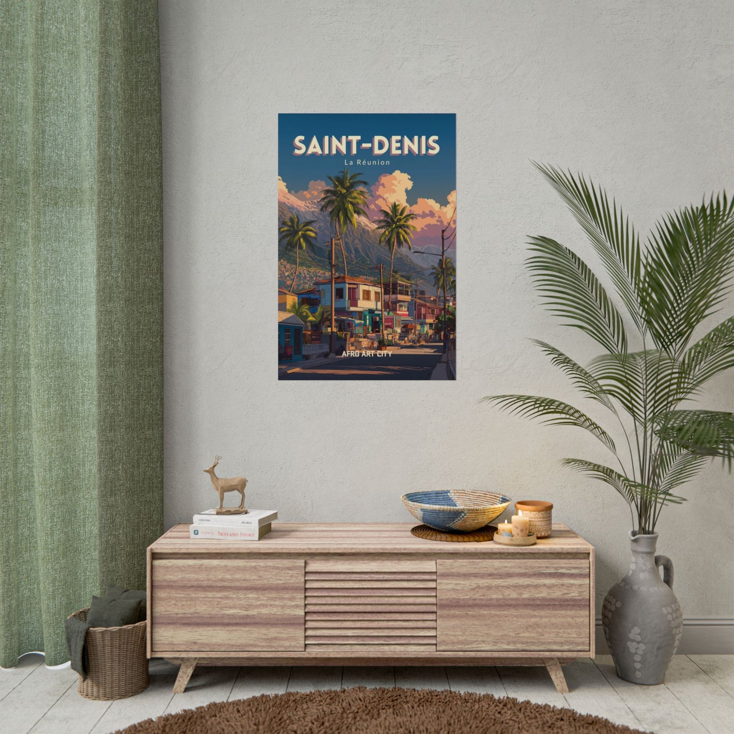 La Réunion - Saint-Denis｜Poster
