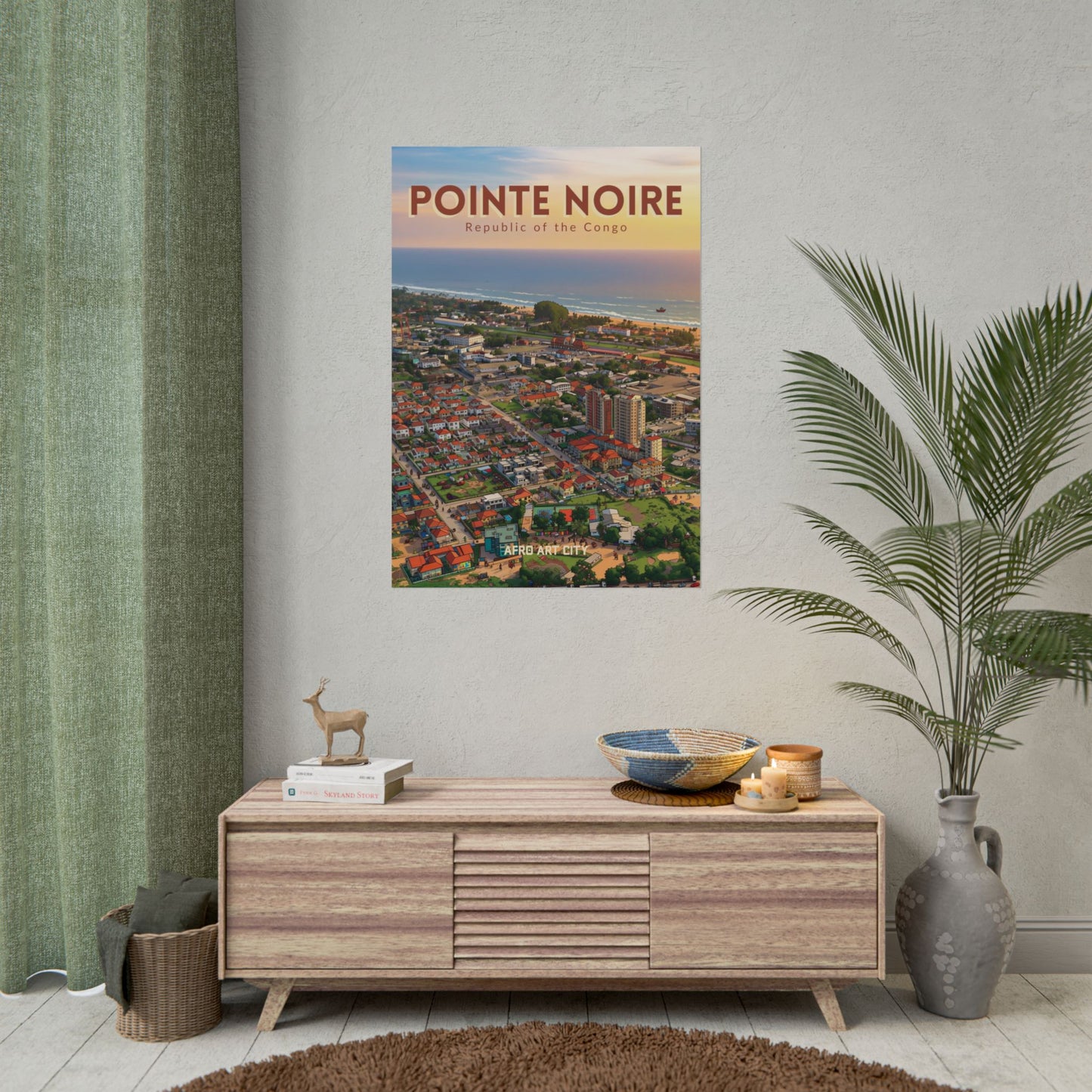 🇨🇬 Congo - Pointe Noire ｜ Poster