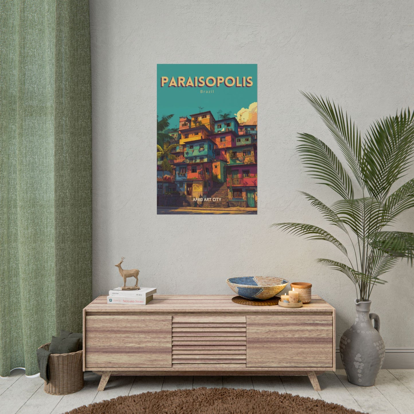 Brazil - São Paulo, Paraisopolis｜Poster