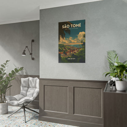 São Tomé and Príncipe - São Tomé ｜ Poster