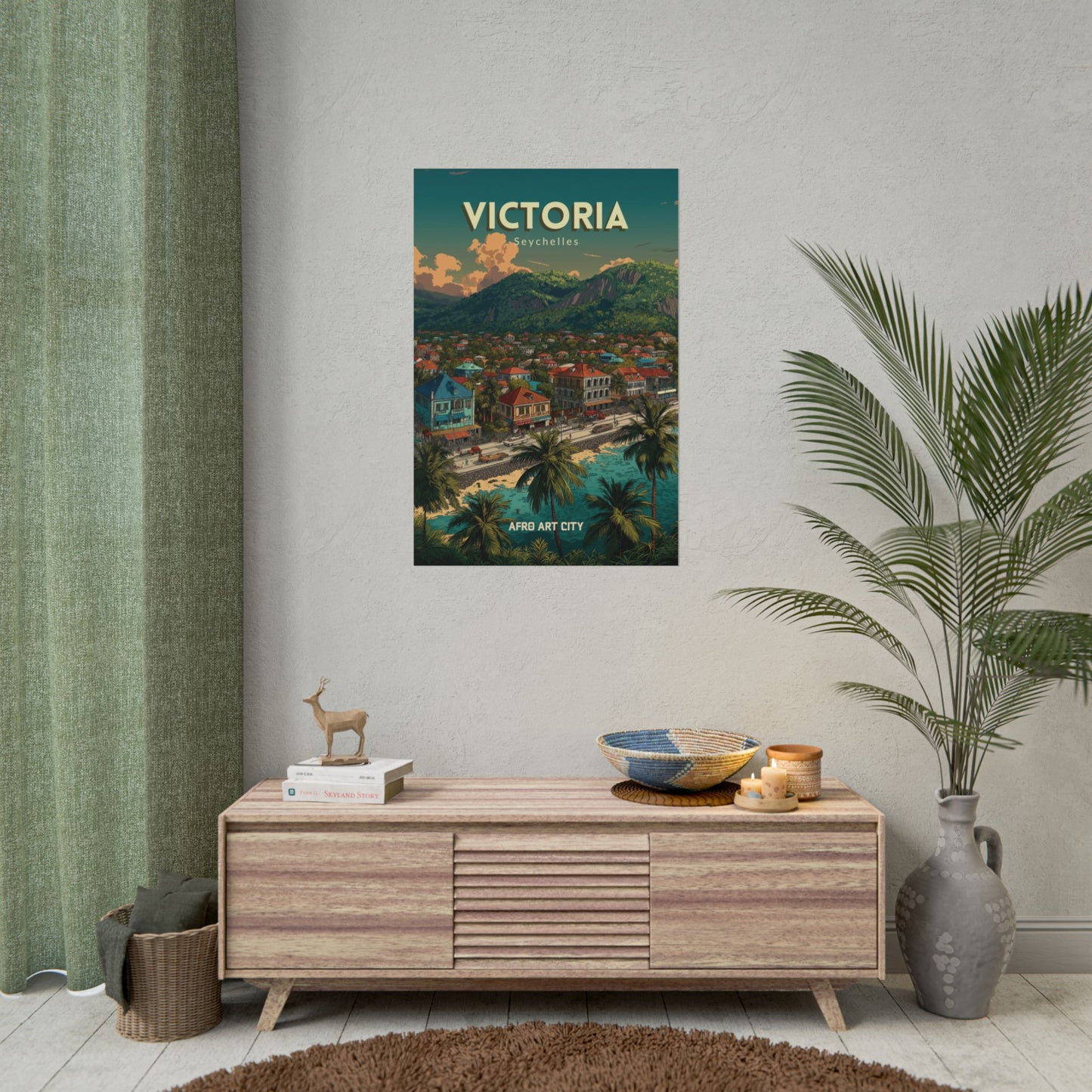 Seychelles - Victoria ｜ Poster