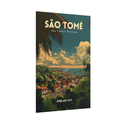 São Tomé and Príncipe - São Tomé ｜ Poster
