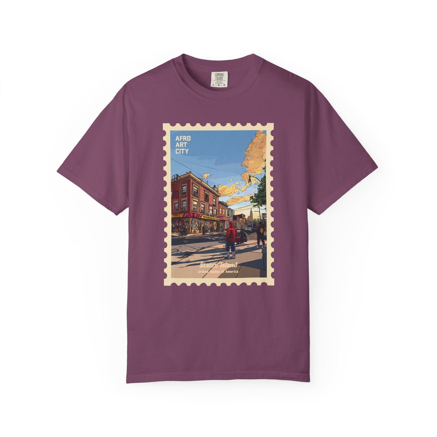 United States - New York, Staten Island | Postcards Travel T-Shirt