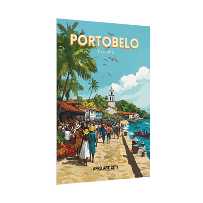 🇵🇦 Panama - Portobelo ｜ Poster