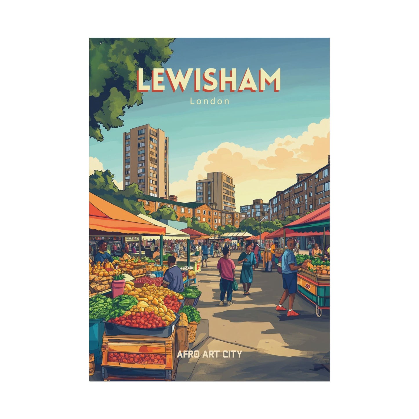 🇬🇧 United Kingdom - Lewisham ｜ Poster