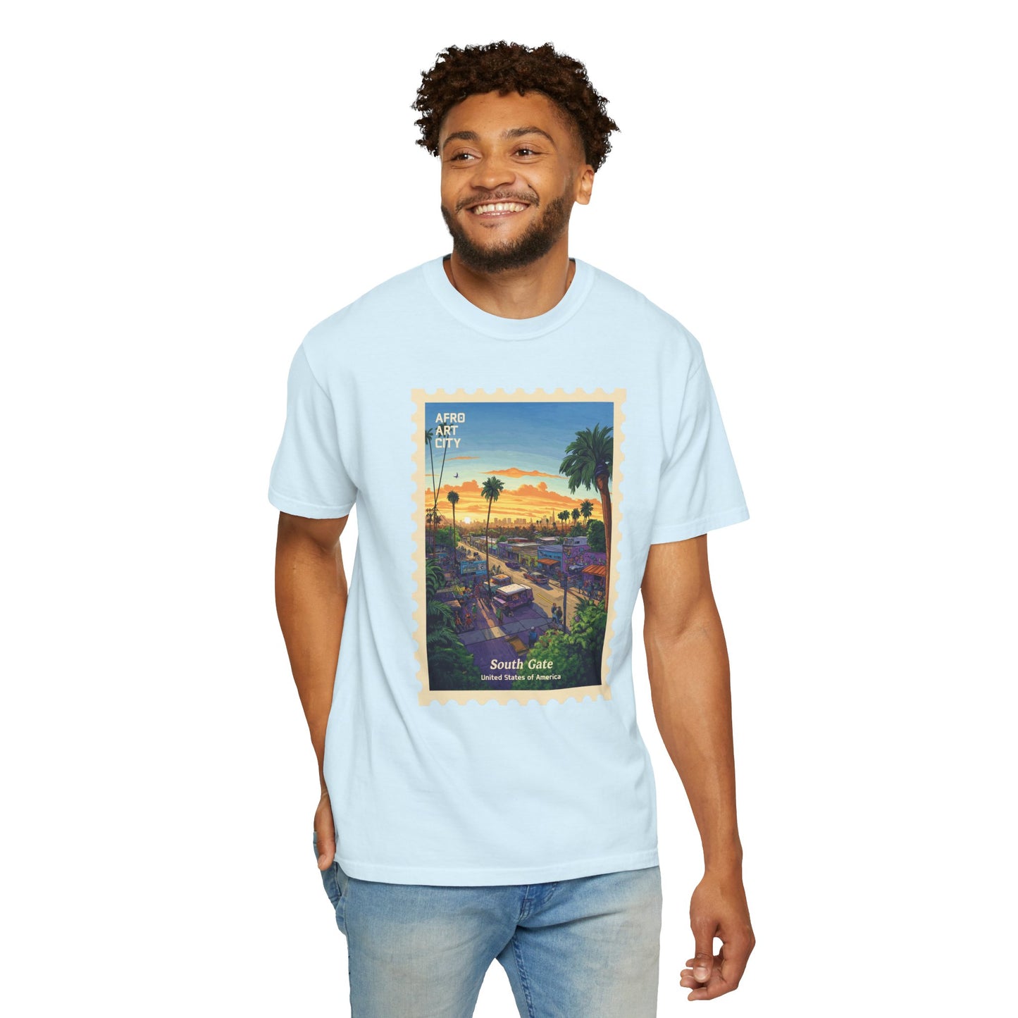 United States - California, South Gate | Postcards Travel T-Shirt