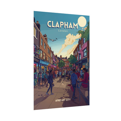🇬🇧 United Kingdom - Clapham ｜ Poster