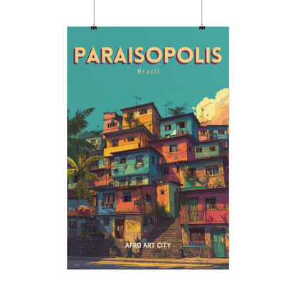 Brazil - São Paulo, Paraisopolis｜Poster