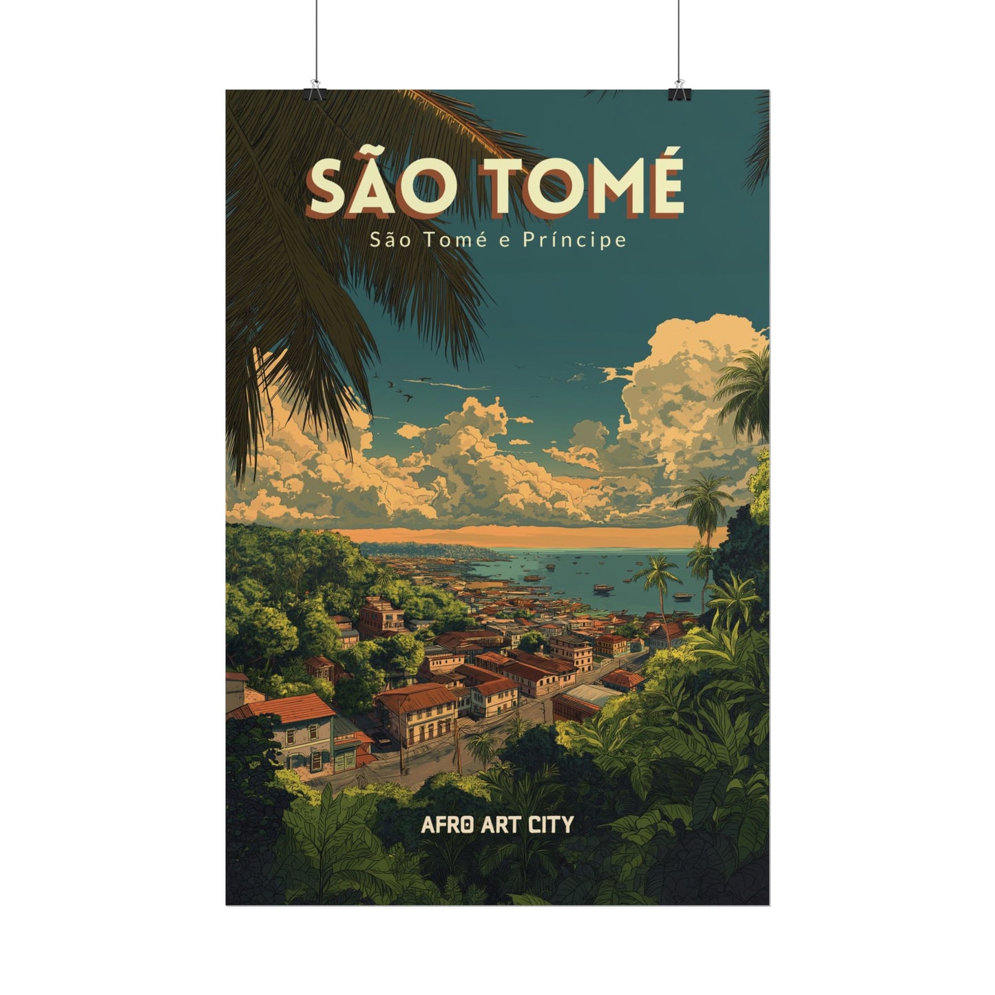 São Tomé and Príncipe - São Tomé ｜ Poster