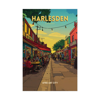 🇬🇧 United Kingdom - Harlesden ｜ Poster