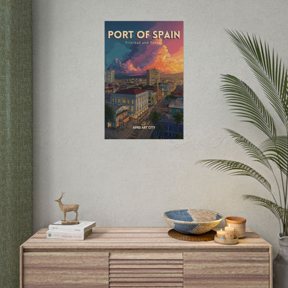 Trinidad and Tobago - Port of Spain ｜ Poster