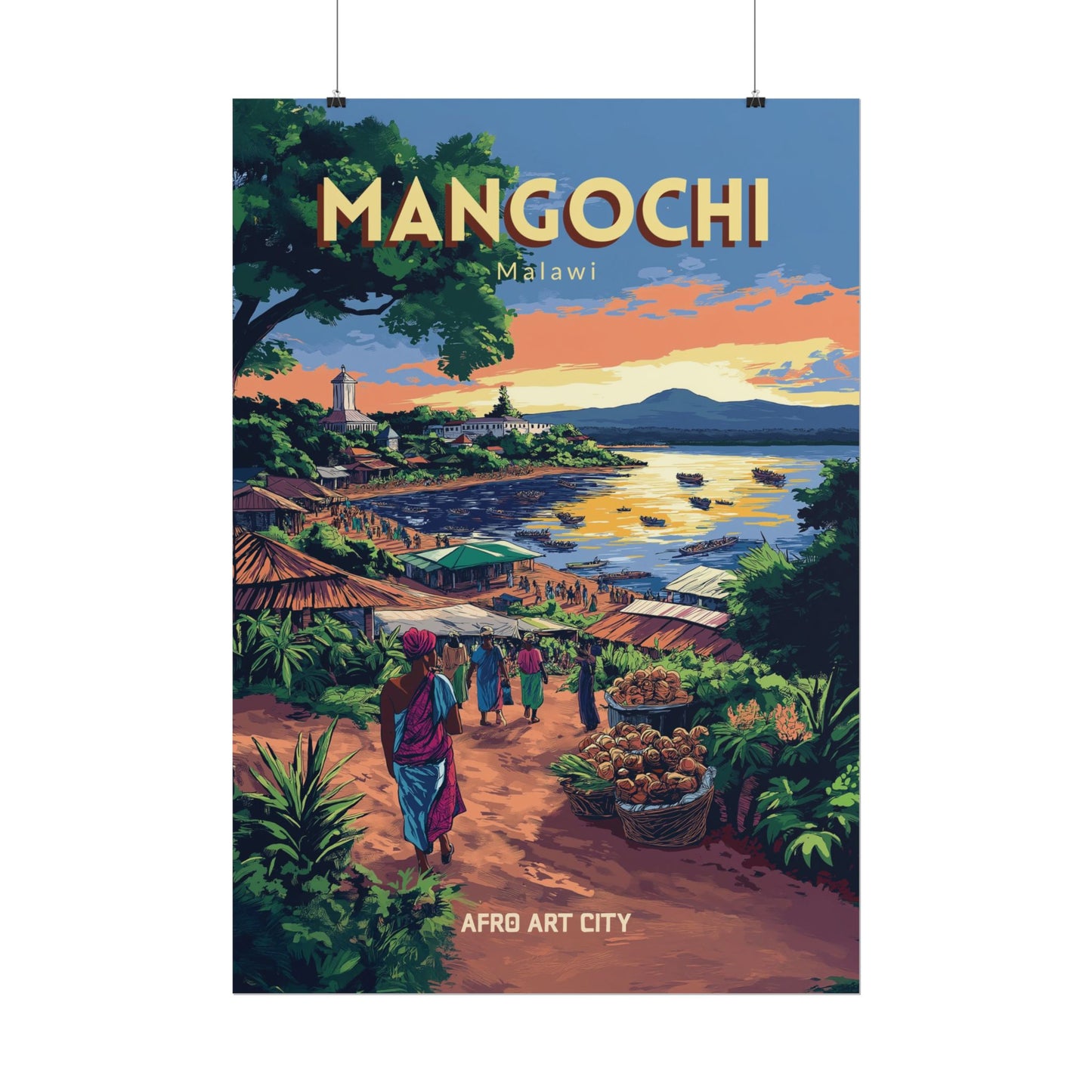 Malawi - Mangochi ｜ Poster