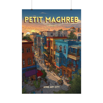 Canada - Quebec, Montreal, Petit Maghreb｜Poster
