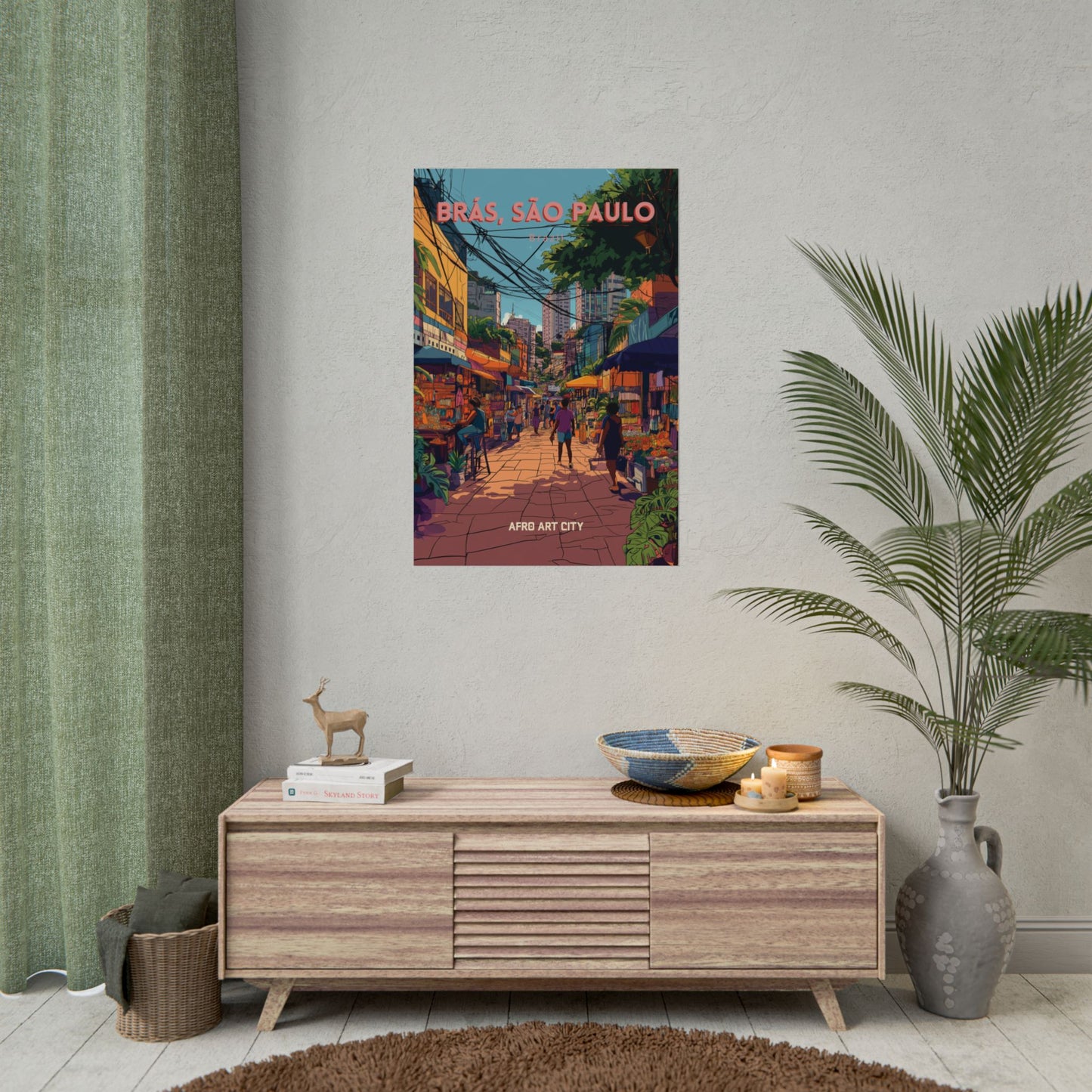 🇧🇷 Brazil - Brás (São Paulo) ｜ Poster