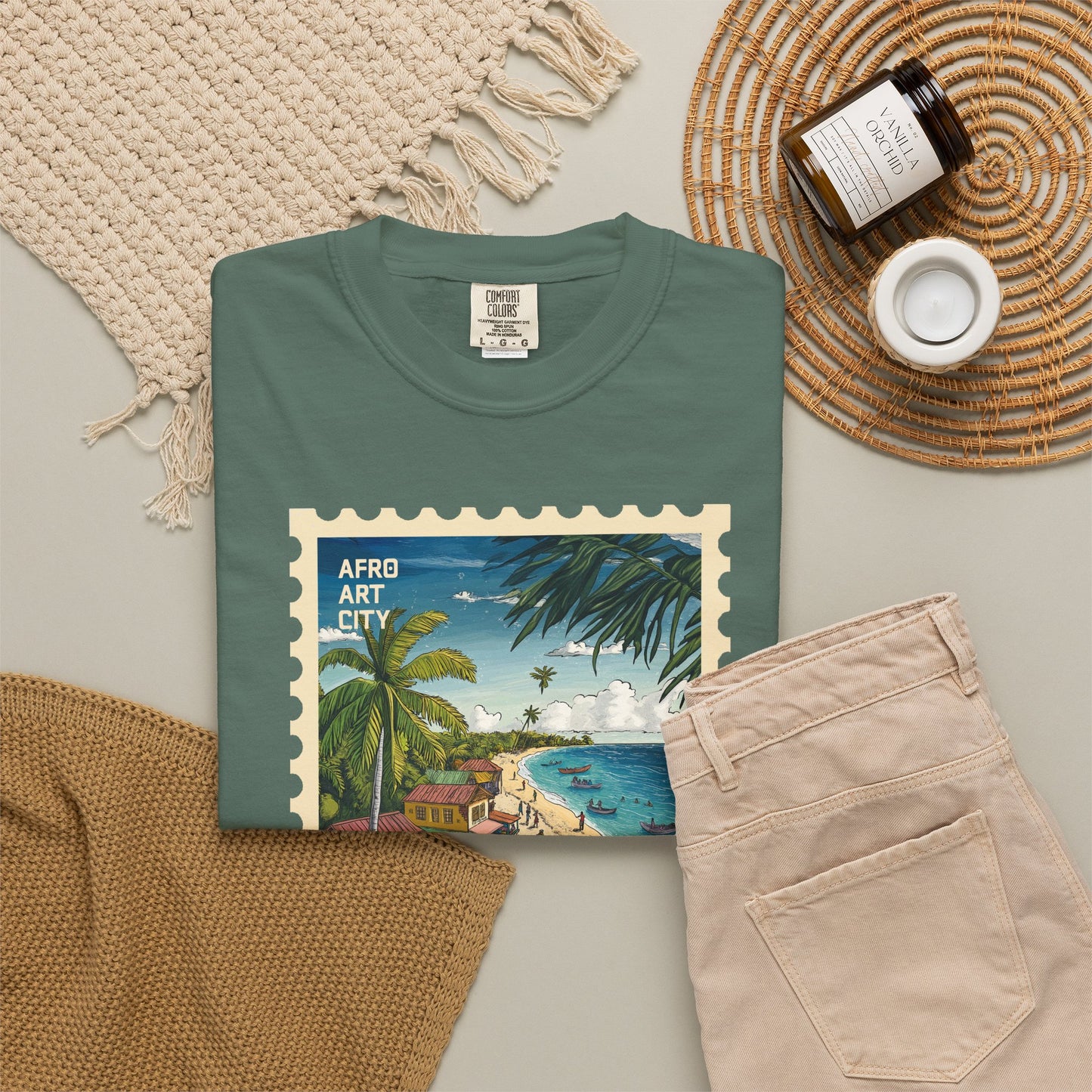 Belize - Hopkins | Postcards Travel T-Shirt