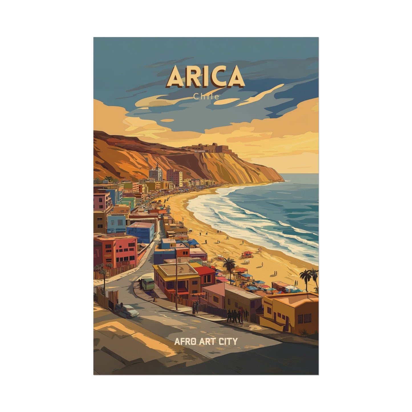 🇨🇱 Chile - Arica ｜ Poster