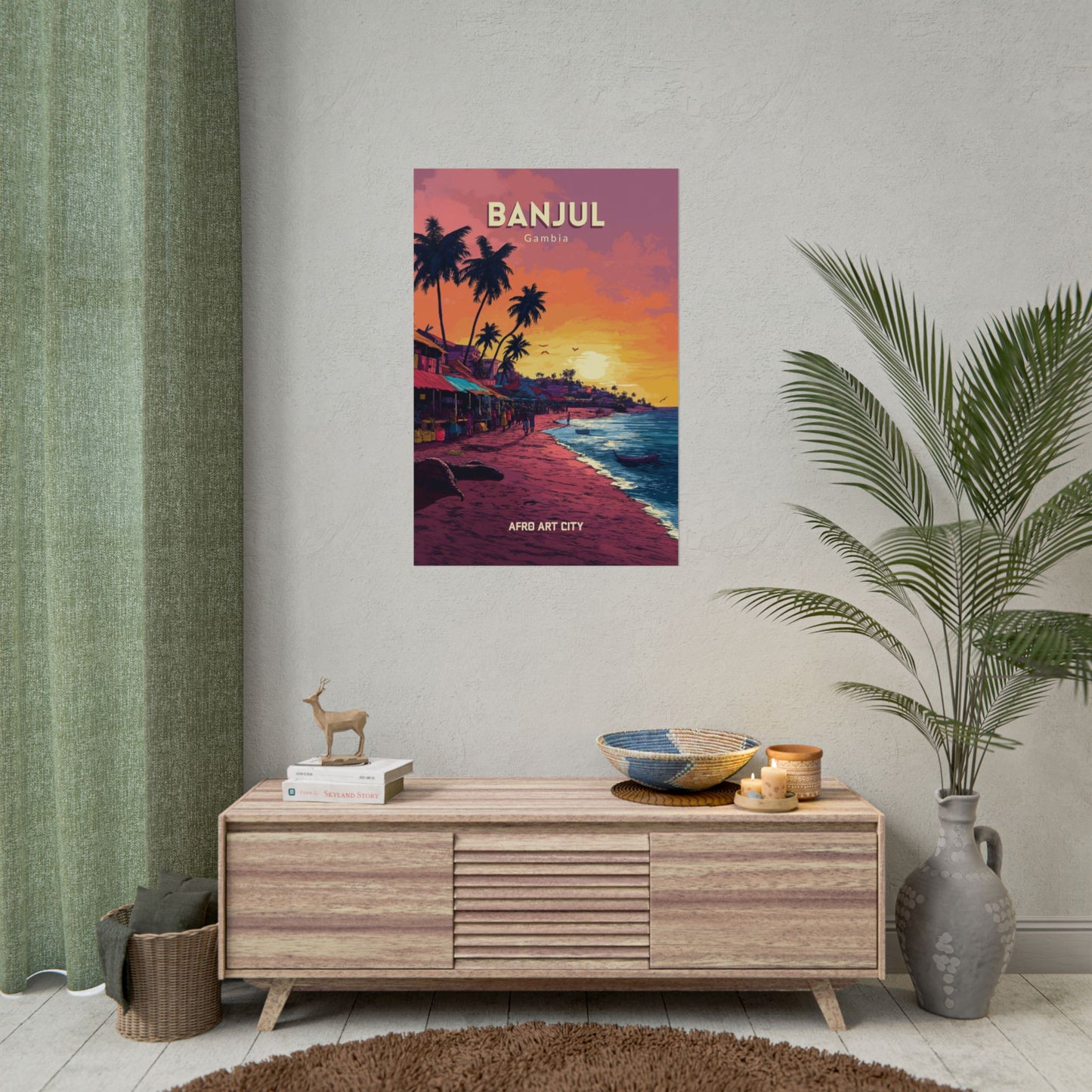 🇬🇲 Gambia - Banjul ｜ Poster