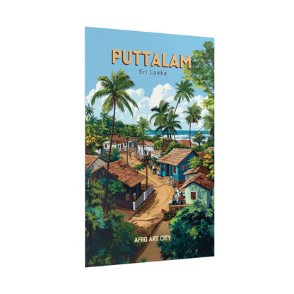 🇱🇰 Sri Lanka - Puttalam ｜ Poster