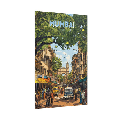 🇮🇳 India - Mumbai ｜ Poster