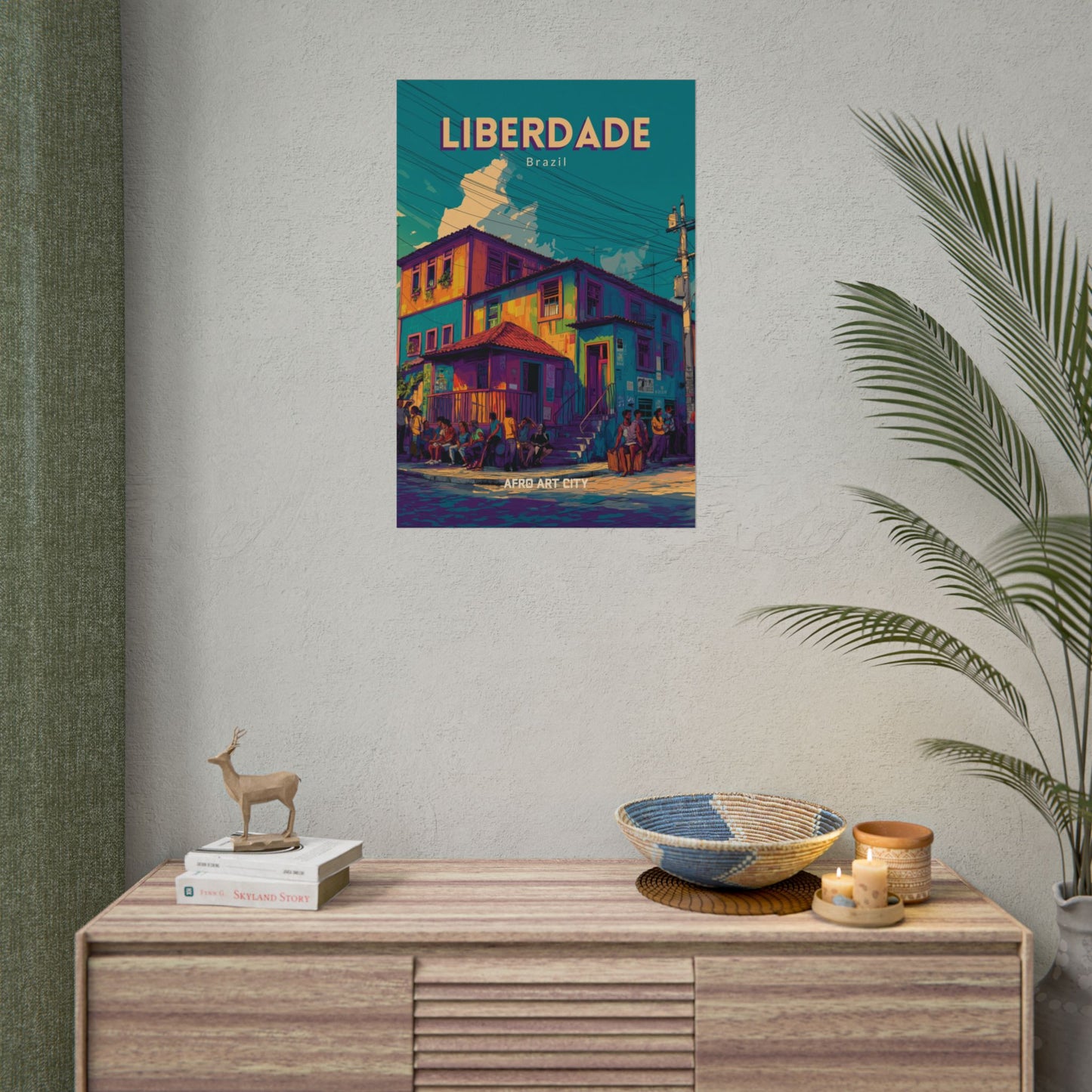 Brazil - Salvador, Liberdade｜Poster