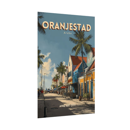 Aruba - Oranjestad｜Poster