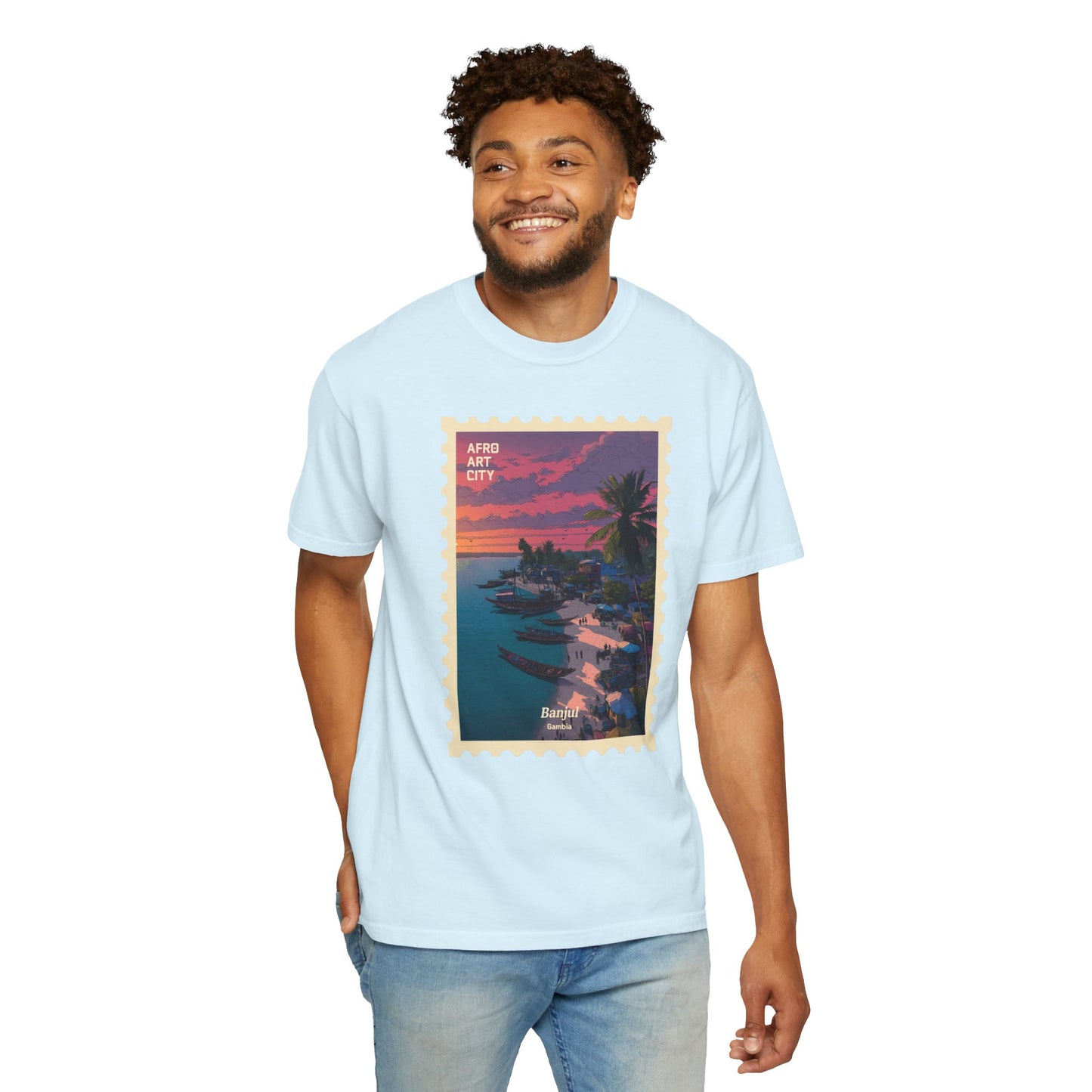 Gambia - Banjul | Postcards Travel T-Shirt