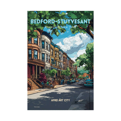 United States of America - Bedford-Stuyvesant, NY ｜ Poster