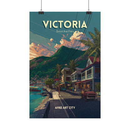 Seychelles - Victoria ｜ Poster