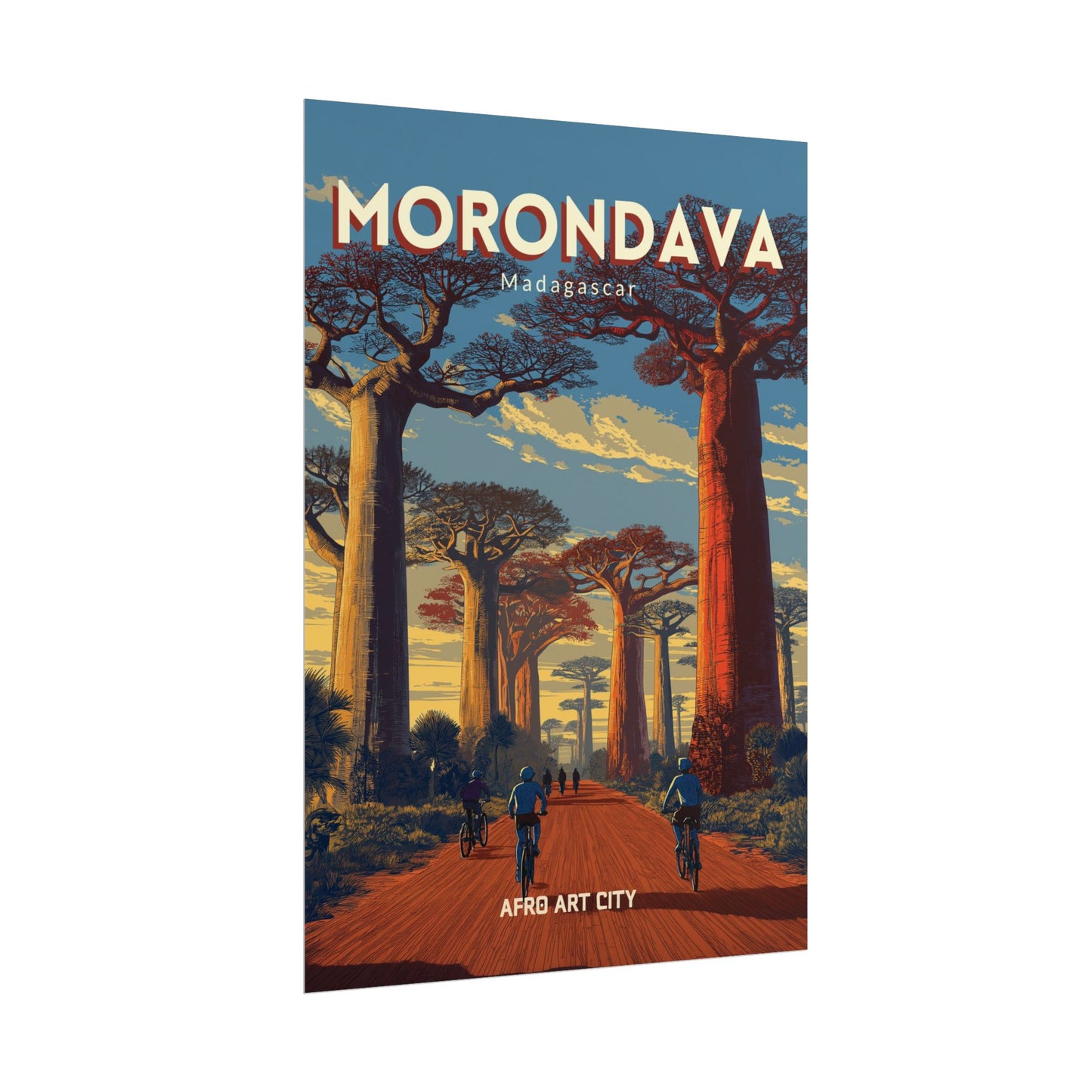 🇲🇬 Madagascar - Morondava｜Poster