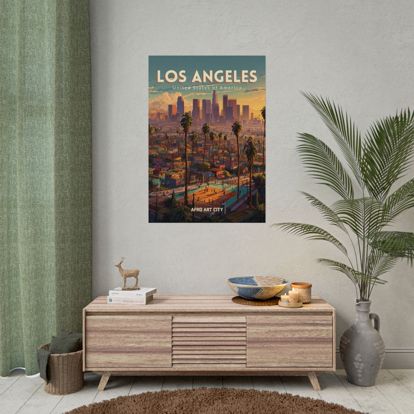 🇺🇸 United States of America - Los Angeles, CA ｜ Poster