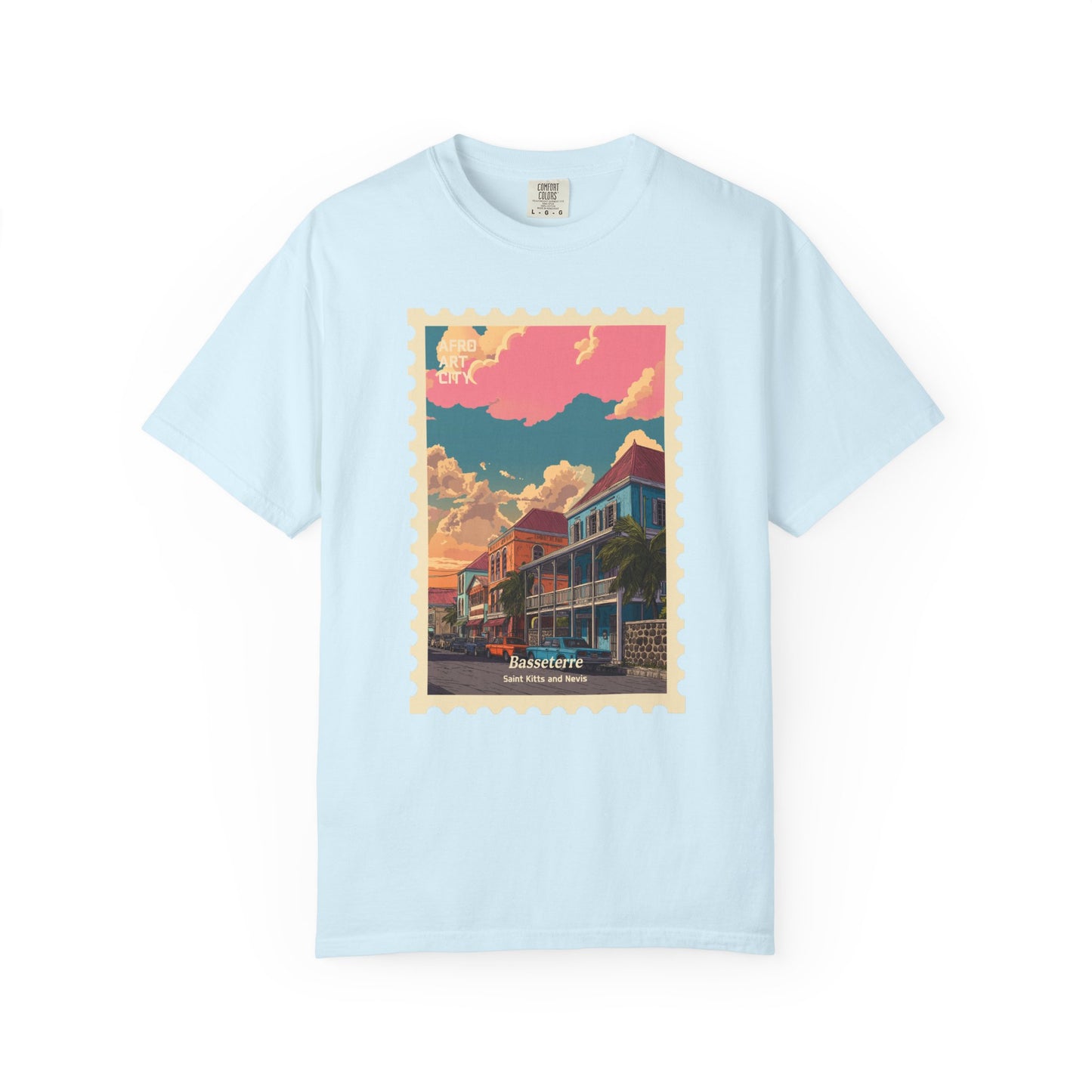 Saint Kitts and Nevis - Basseterre | Postcards Travel T-Shirt