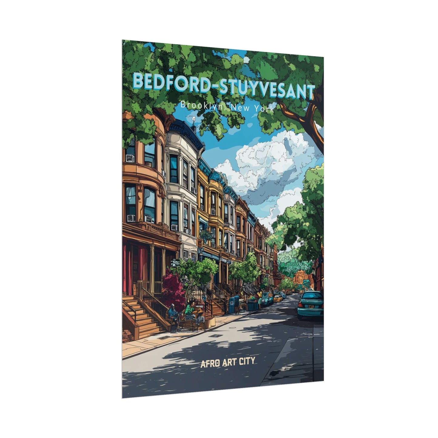 United States of America - Bedford-Stuyvesant, NY ｜ Poster