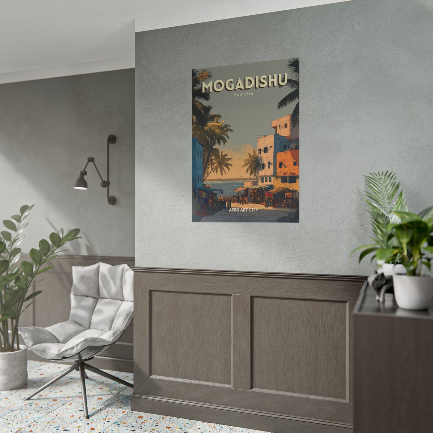 Somalia - Mogadishu ｜ Poster