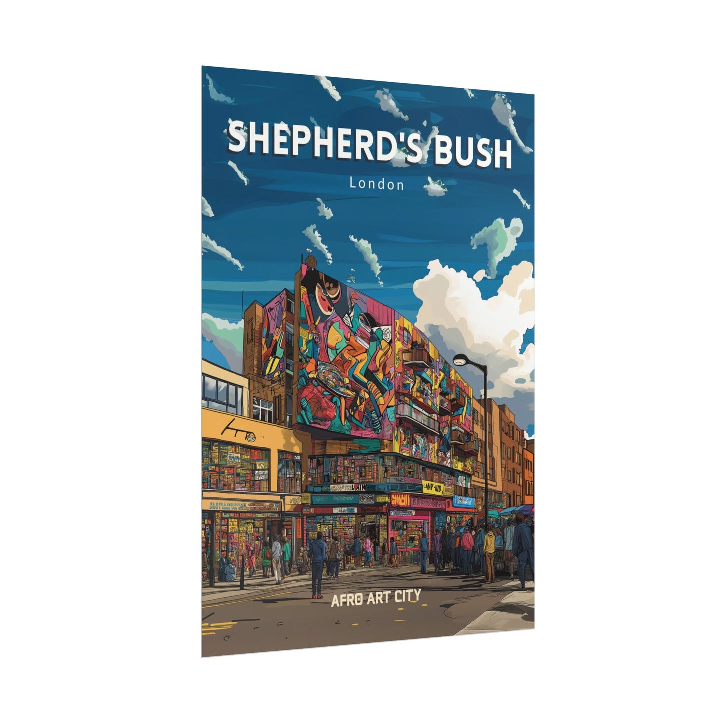 🇬🇧 United Kingdom - Shepherd's Bush ｜ Poster