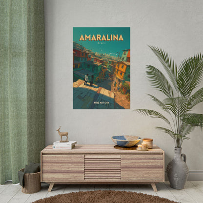 Brazil - Salvador, Amaralina｜Poster