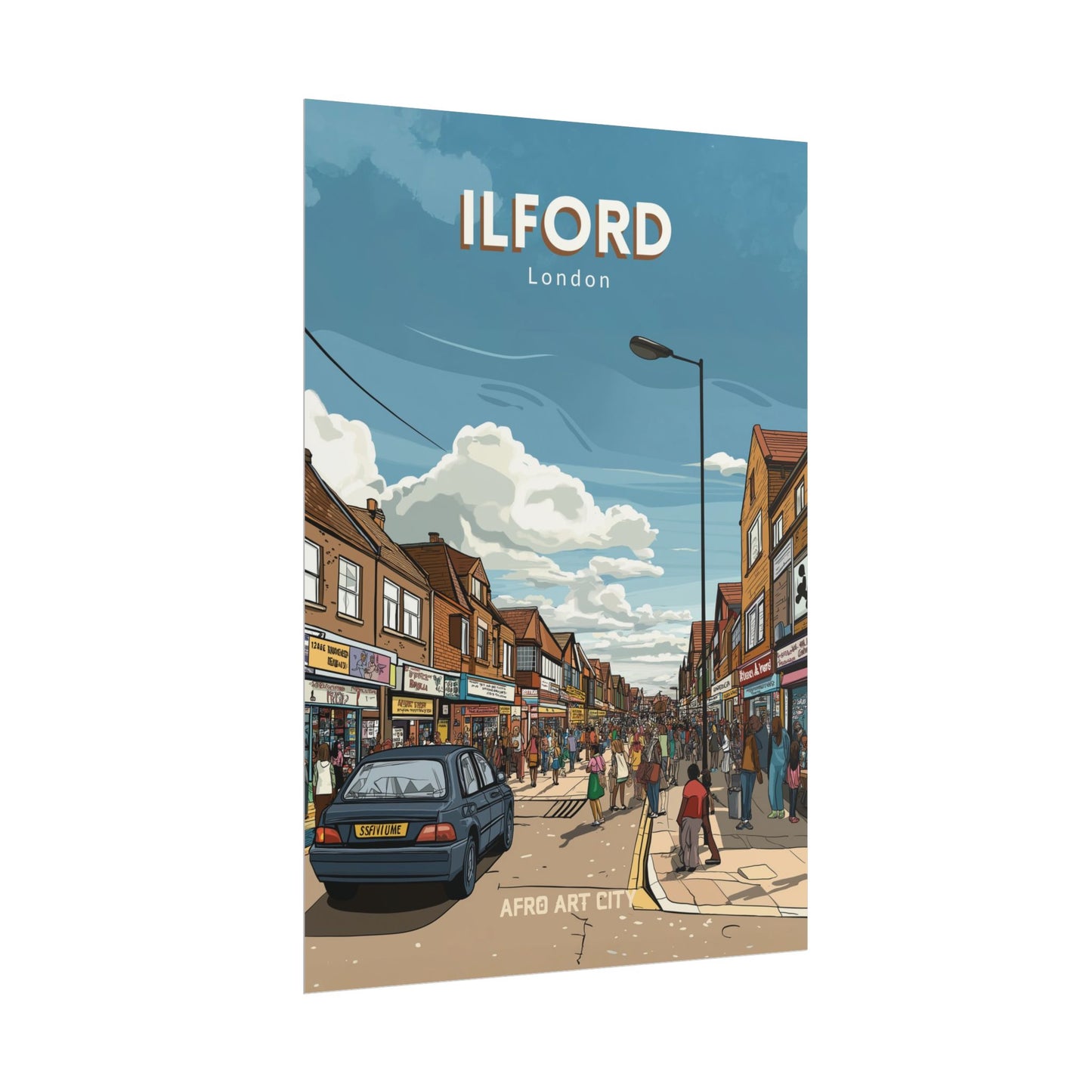 🇬🇧 United Kingdom - Ilford ｜ Poster
