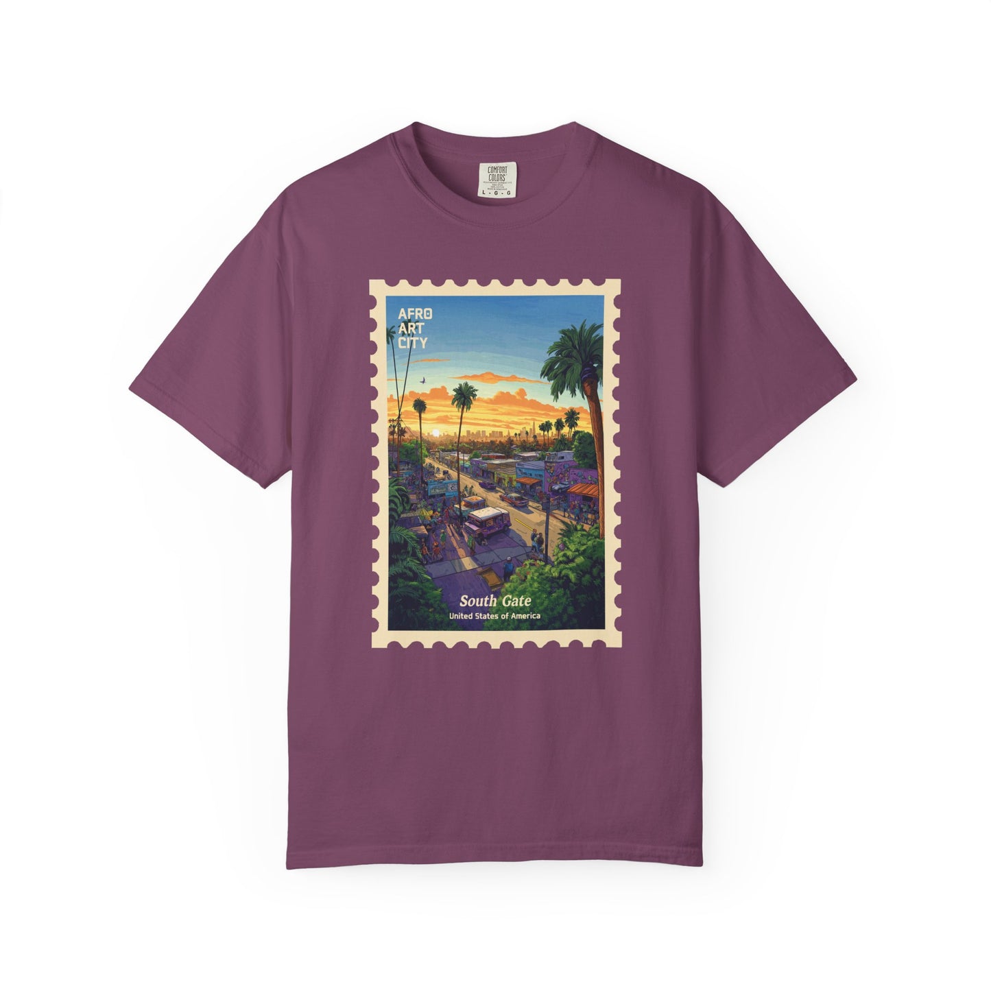 United States - California, South Gate | Postcards Travel T-Shirt