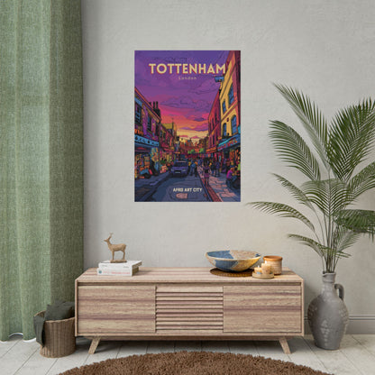 🇬🇧 United Kingdom - Tottenham ｜ Poster