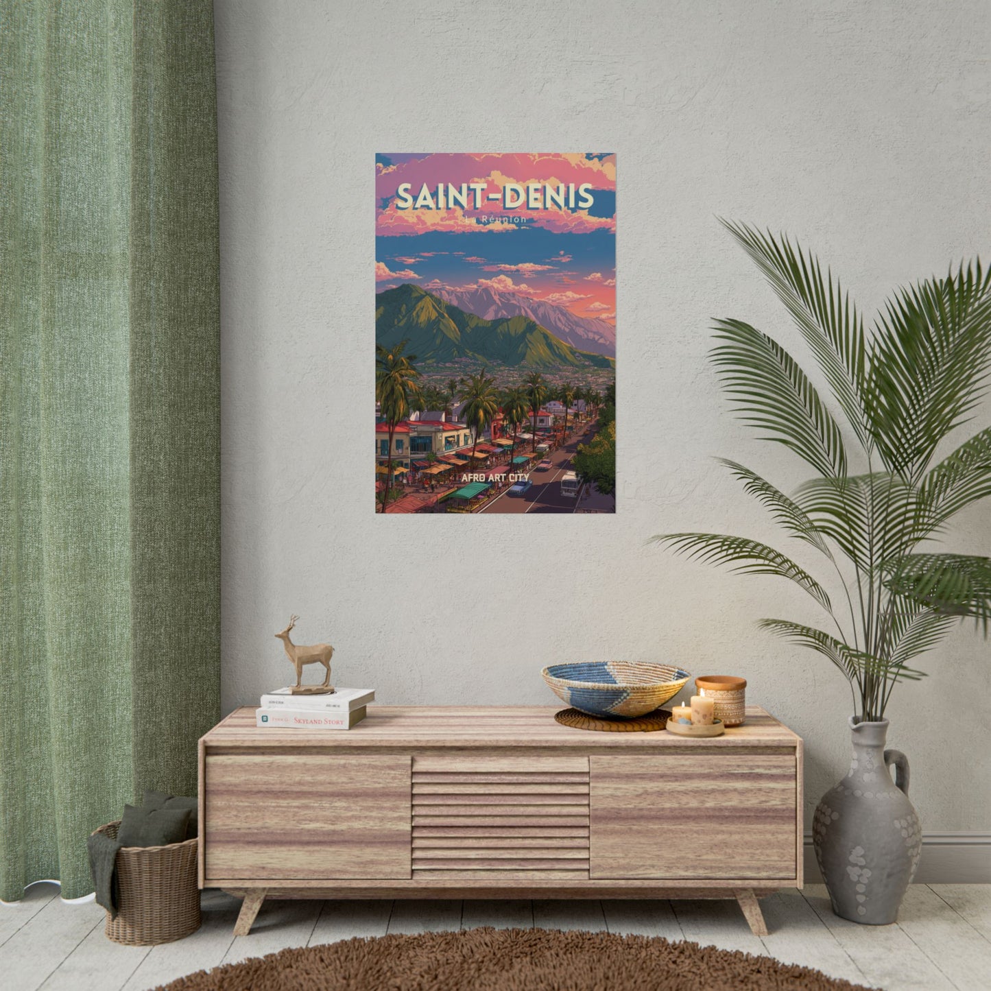 La Réunion - Saint-Denis｜Poster
