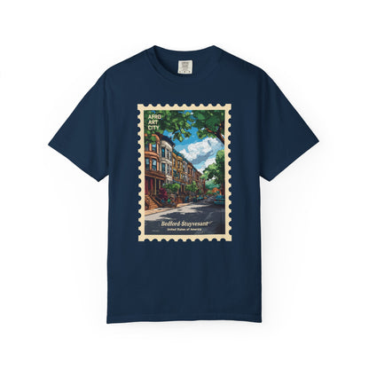 United States - New York - Bedford-Stuyvesant | Postcards Travel T-Shirt