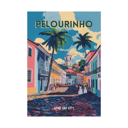🇧🇷 Brazil - Pelourinho, Salvador, Bahia ｜ Poster