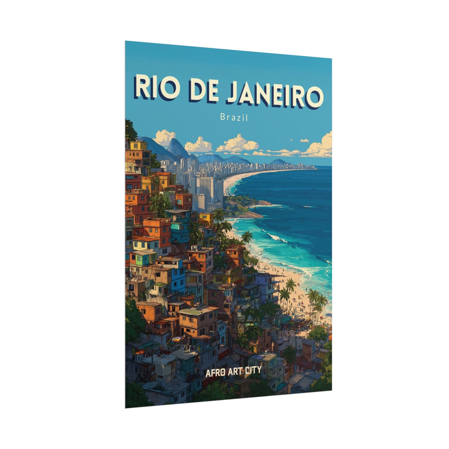 🇧🇷 BRAZIL - Rio de Janeiro ｜ Poster