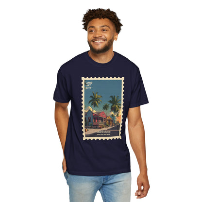 Saint Kitts and Nevis - Charlestown | Postcards Travel T-Shirt