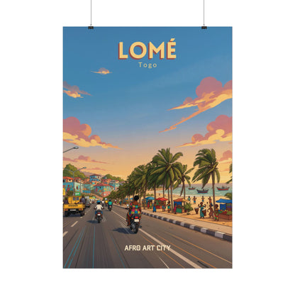 Togo - Lomé ｜ Poster