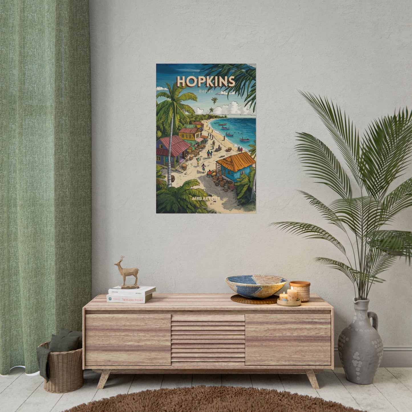 Belize - Hopkins｜Poster