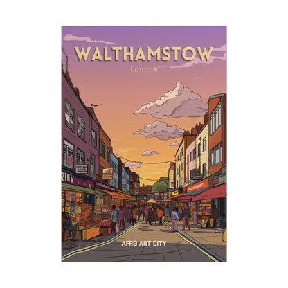 🇬🇧 United Kingdom - Walthamstow ｜ Poster