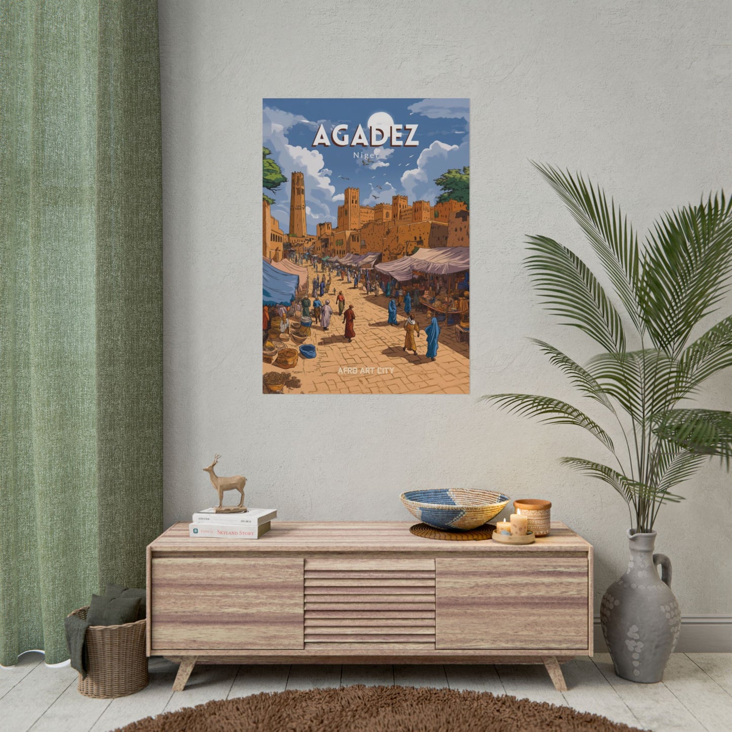 Niger - Agadez ｜ Poster