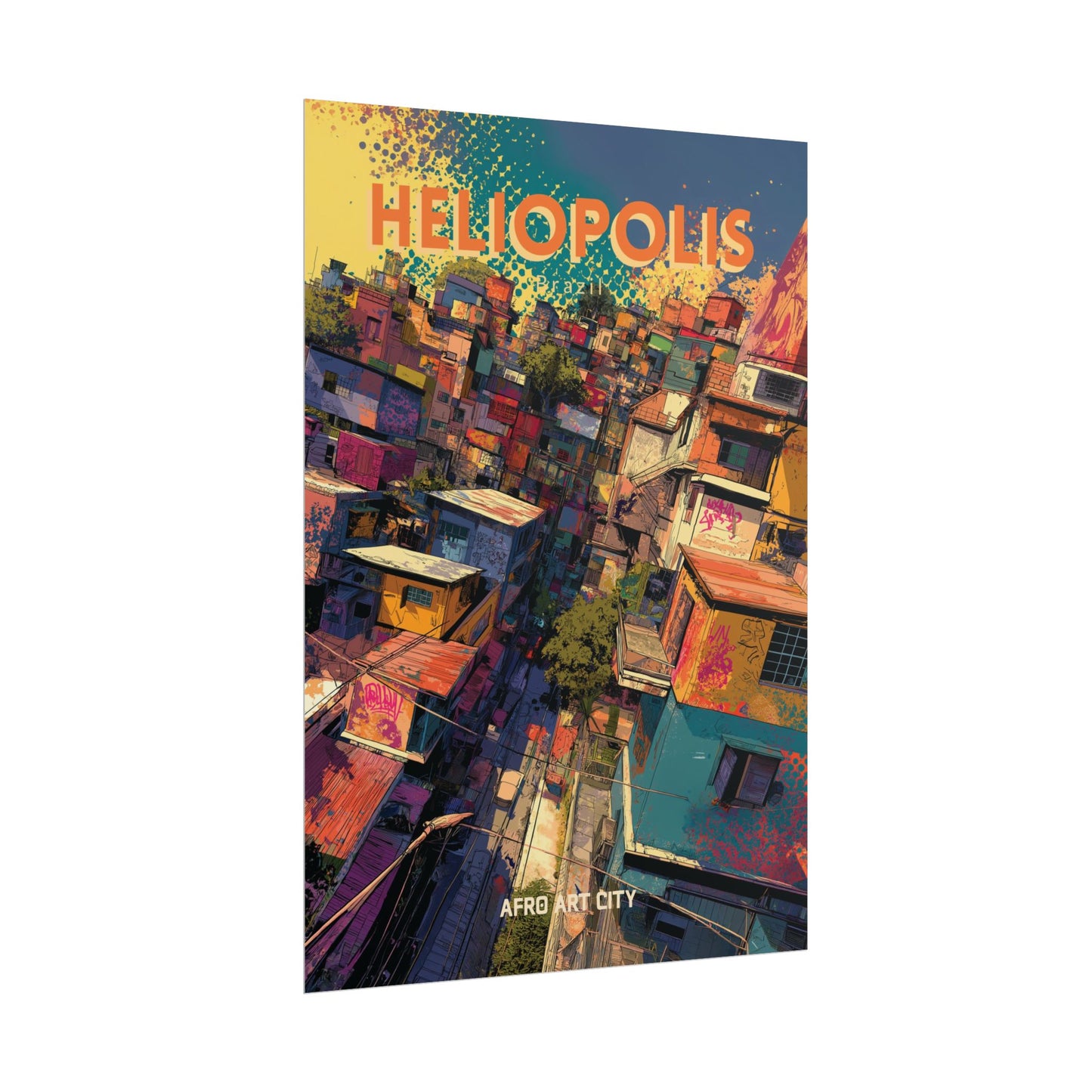 Brazil - São Paulo, Heliópolis｜Poster